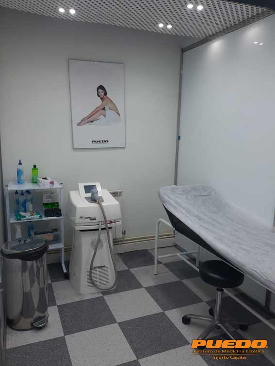 Sala de tratamientos de medicina estética Puedo